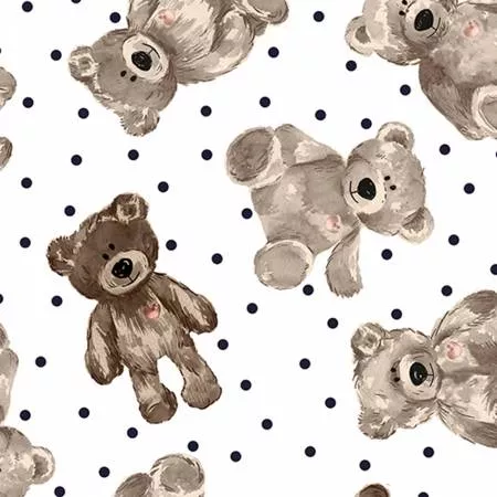 Quartz Teddy Digital Cuddle Shannon Fabrics