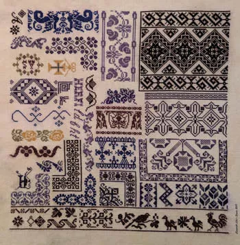A.S. Sampler, Circa 1890 - Lila's Studio