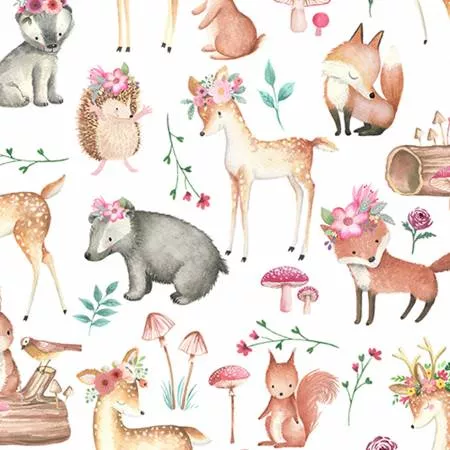 Snow Sweet Darlings Digital Cuddle Shannon Fabrics