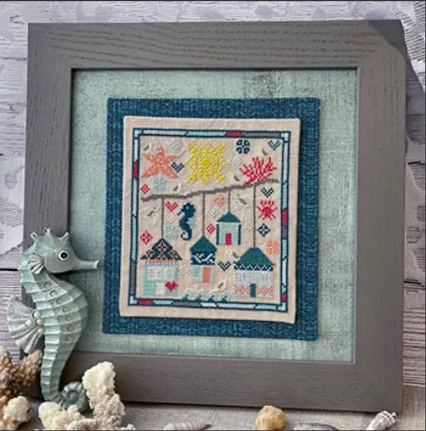 Summer Cottages Cross Stitch by Jan Hicks Creates - Paper Pattern