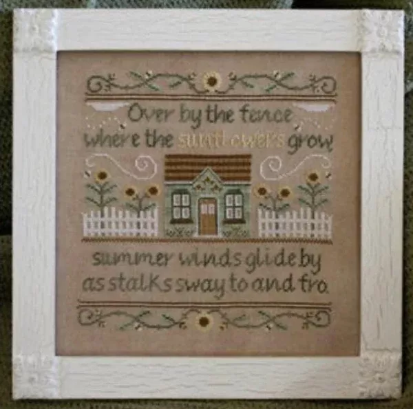 Sunflower in Summer Cross Stitch by Country Cottage Needleworks - PAPER Pattern