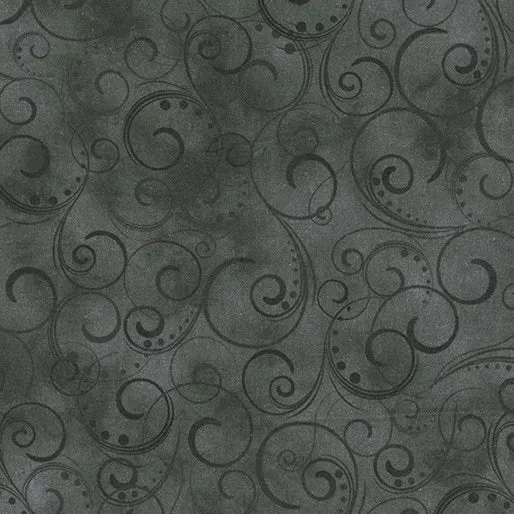 Swirling Splendor Charcoalgray