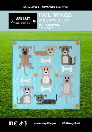 TAIL WAGS - A Puppy Quilt Pattern