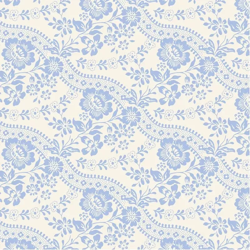 TIL110162 Something Blue - Celeste Sky Tilda Fabric Sold by the Half Y