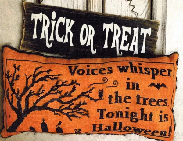 Tonight is Halloween by Needle Bling Designs - Paper Pattern