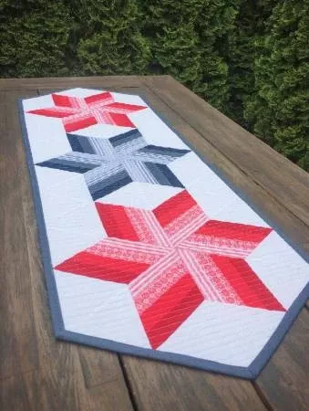 Twirl N Spin Table Runner Pattern