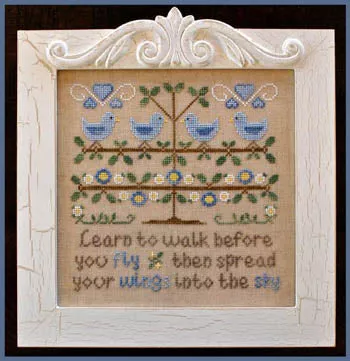 Walk Before You Fly - Country Cottage Needleworks
