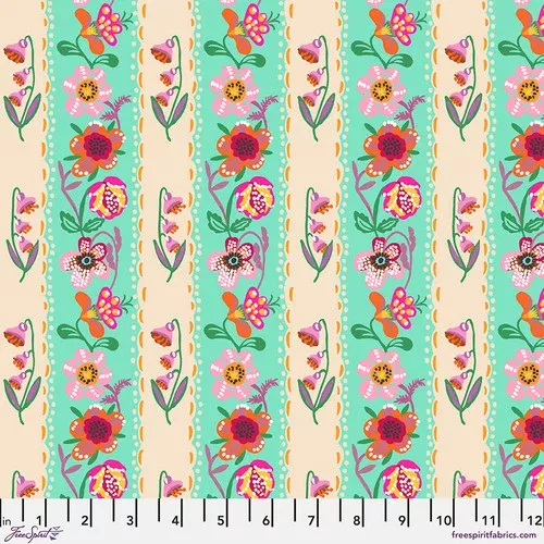 Wallpaper Aqua A Spring in Paris - Nathalie Lete for Conservatory Craf