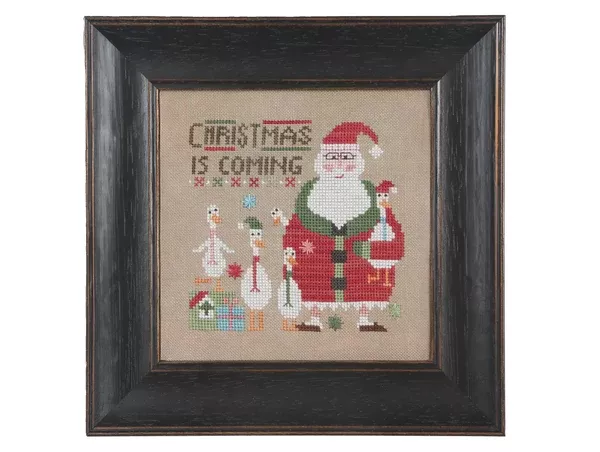 Wee Santa 2025 Cross Stitch by Heart in Hand - Paper Pattern