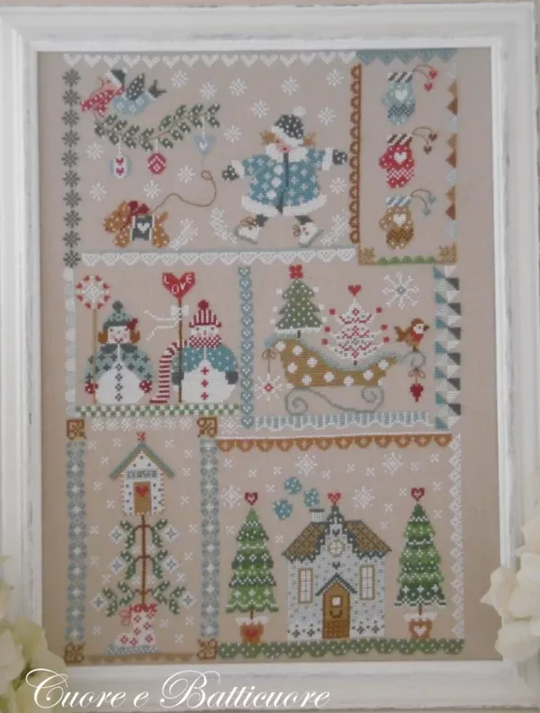 Winter in Quilt by Cuore e Batticuore - PAPER Pattern