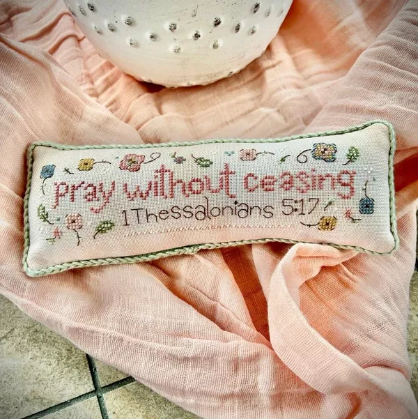 Without Ceasing Cross Stitch by Sweet Wing Studio - Paper Pattern