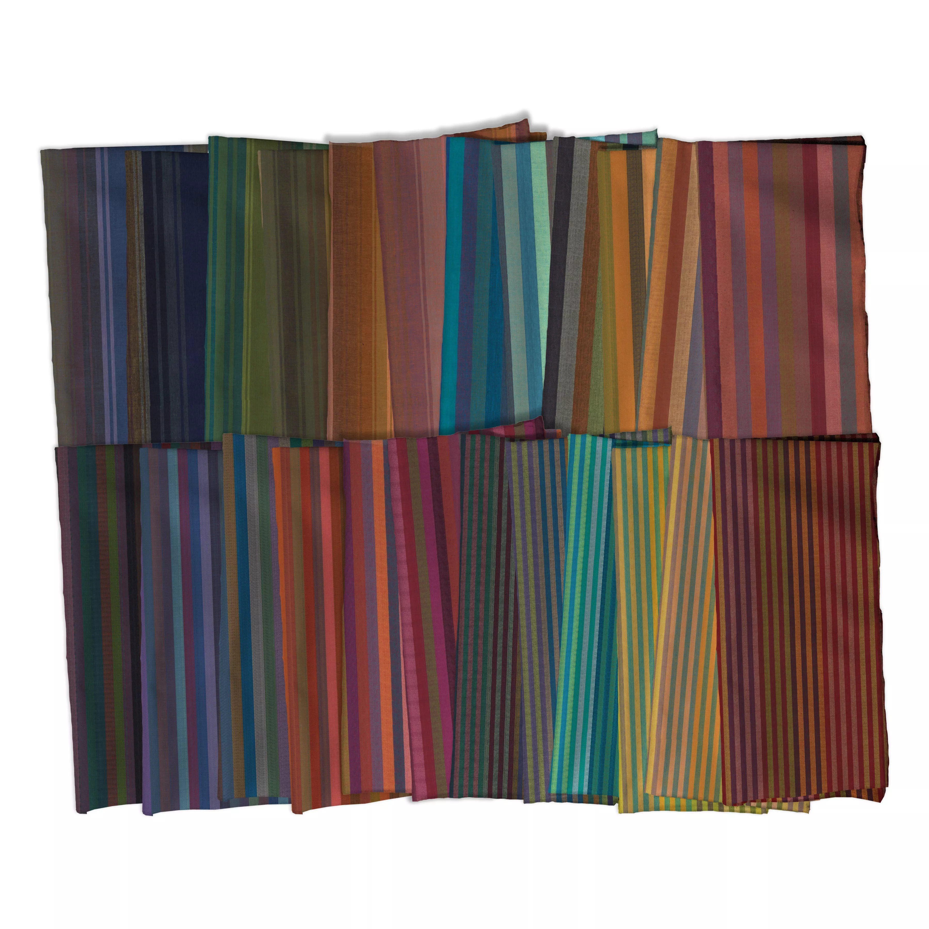 Woven Stripes - 1/2yd pack - 24pcs - Kaffe Fassett Collective FEBRUARY 2025