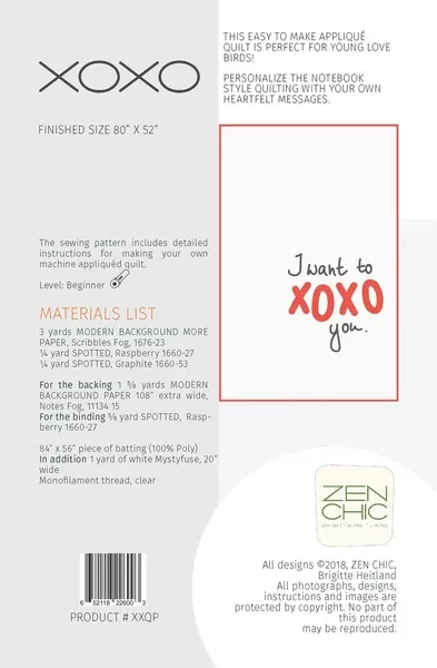 XOXO Zen Chic Pattern {Paper}