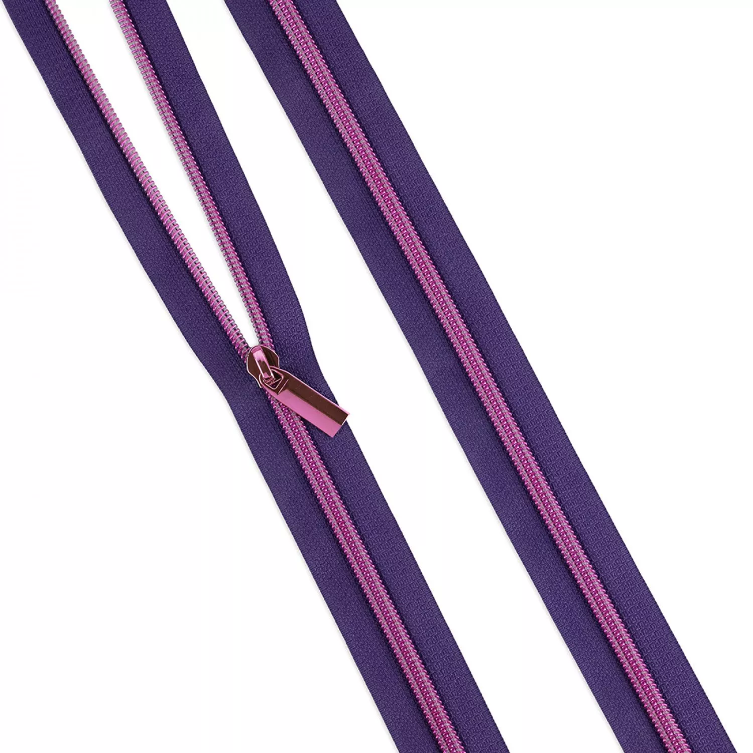 ZBY5C127 Moonflower Tula Pink #5 Coil Zipper 3yds Sallie Tomato