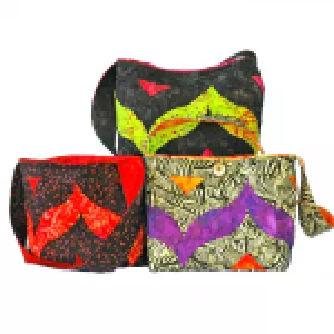 Zig Zag Bag Pattern -10x5x9 - Southwind Designs - SWD-703-ZZ - 896951000035