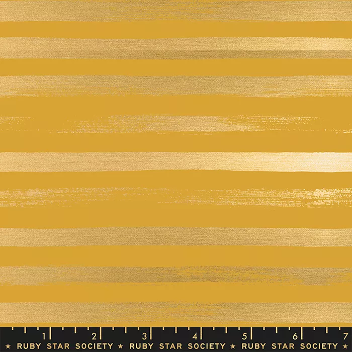 Zip Metallic - Goldenrod - Ruby Star Society