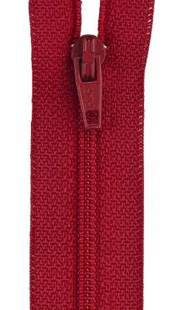 Zipper by: Coats20" F7220-12820in Red