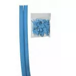 Zipper by the Yard (4 yards)/Parrot Blue (ByAnnie)