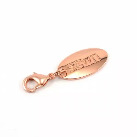Zipper Pull Sewn Copper