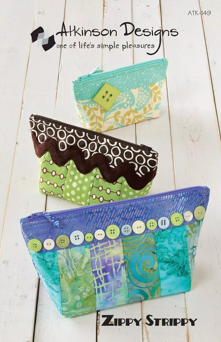 Zippy Strippy Pattern - Atkinson Designs